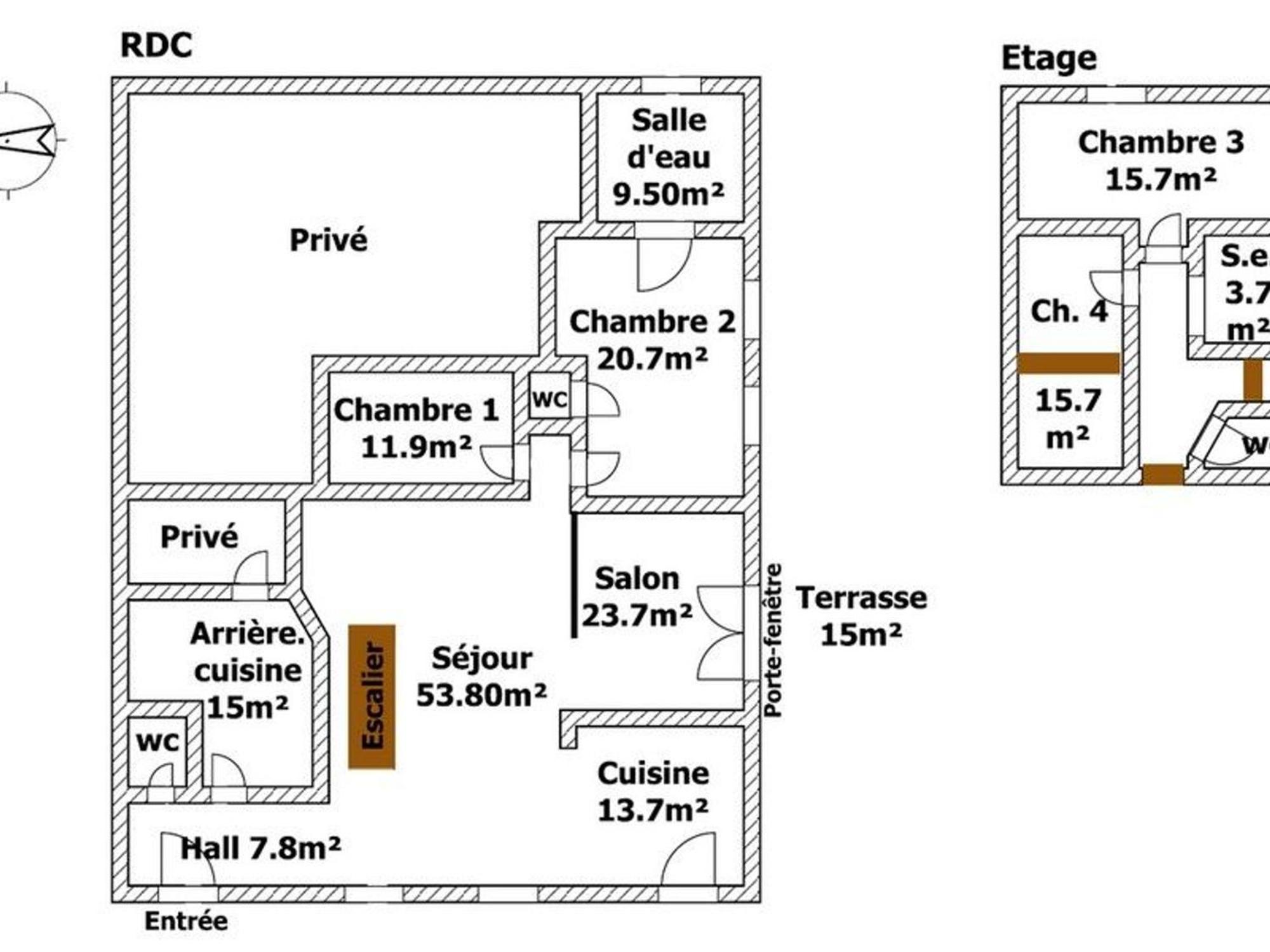 Le Champ-Saint-Pere Grange Renovee Avec Piscine Privative - 4 Ch, Jardin Clos, A 7 Km D'Indian Forest - Fr-1-426-304 מראה חיצוני תמונה